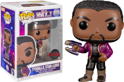 Funko Pop! Marvel What If...? - T'Challa Star-Lord #876 (Neuf avec