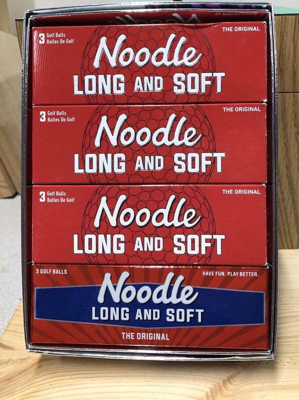 TaylorMade Noddle Long & Soft Used Golf Balls 1-Dozen