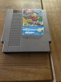 Die Simpsons Bart gegen die Space Mutants NES Patrone nur Nintendo. Getestet PAL