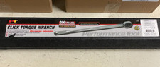 Performance Tool M203 34 Dr Torq Wrench 50-300ft Lb Brand New