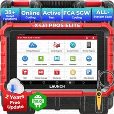 2025 LAUNCH X431 Pro Elite V+ PRO5 PAD V Bidirectional Diagnostic Scanner Coding
