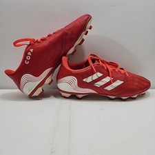 Adidas Copa Sense.4 cleats men's size 8 Solar Red/White
