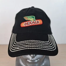 DEKALB 14 CORN ADJUSTABLE STRAPBACK TRUCKER/MESH HAT/CAP, BLACK, OUTDOOR