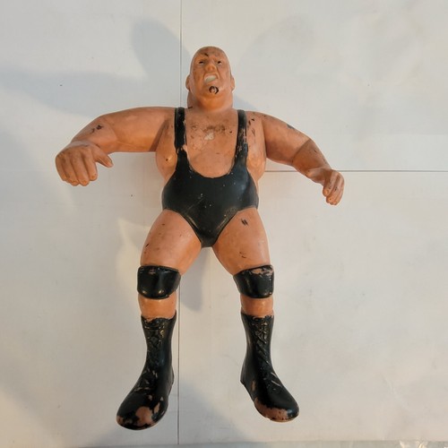 WWF LJN King Kong Bundy Rubber Wrestling Action Fi...
