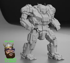 AS7-D4 Atlas Alternate Mech Model For Battletech 6mm-10mm-15mm