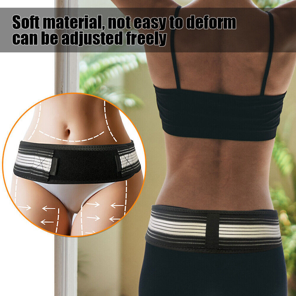 DAINELY BELT Lower Back Support Brace Hip Pain Band Unisex UK eBay