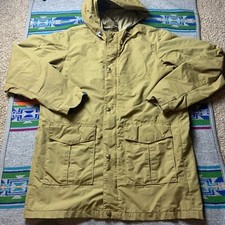 Vtg Eddie Bauer - Gore-Tex - Full Zip Hooded Jacket - Tan - Men s Size Large