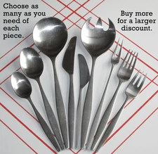 Choose Your Pieces of Norstaal Aztec 18/8 Norway Flatware aka Lauffer Vantage
