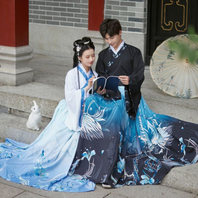 green emerald velvet dress Sweet Couple for Fairy Garden – Dreamland Fairy main image 1