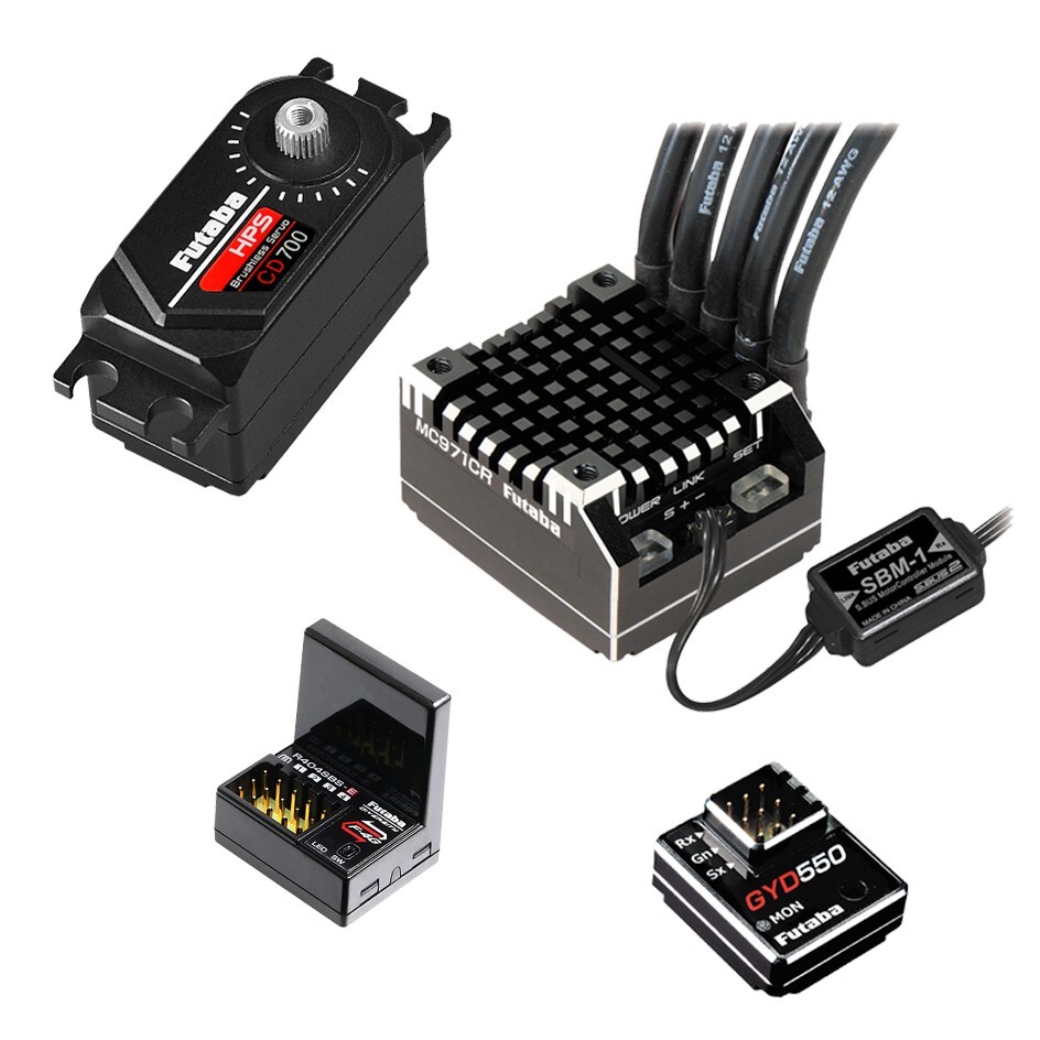 フタバ　gyd550 cd700 ジャイロ　サーボ　美品 フタバ gyd550 cd700 ジャイロ サーボ 美品 Futaba HPS CD700 サーボ