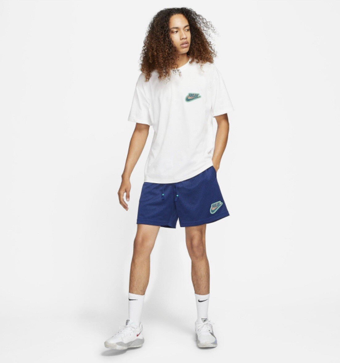 Nike Giannis “Freak” Blue Mesh Basketball Shorts 🏀 Men's
