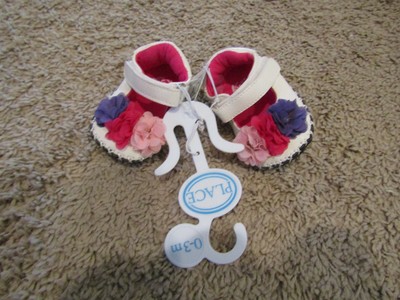 baby girl white shoes size 3