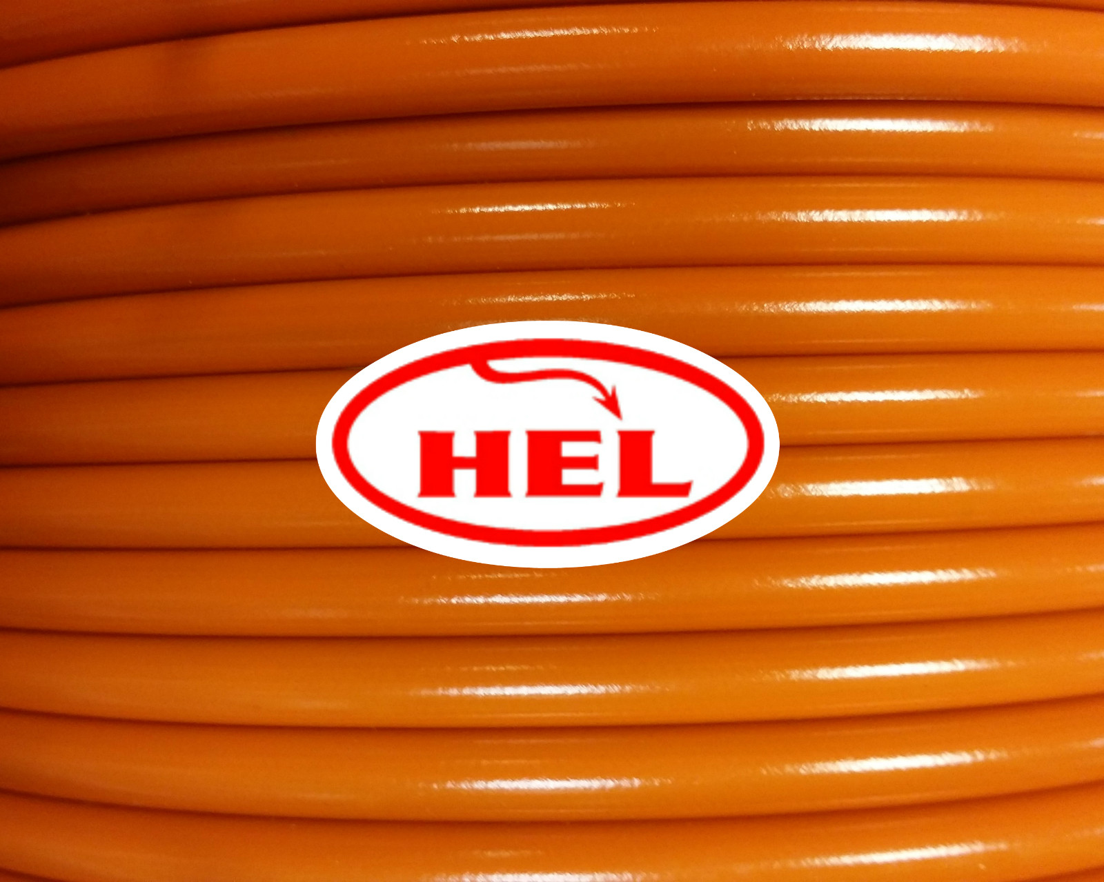 ORANGE GSXR1100 G  - J 1986 1988 HEL BRAIDED CLUTCH LINE