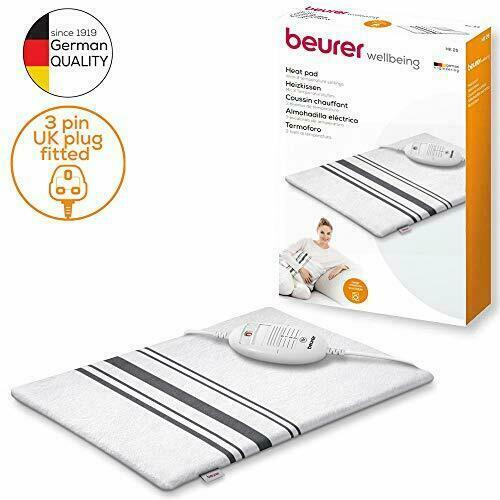 Beurer HK25 Elettrico Riscaldante Tampone Con 3 Impostazioni Temperatura E - Foto 5 di 5
