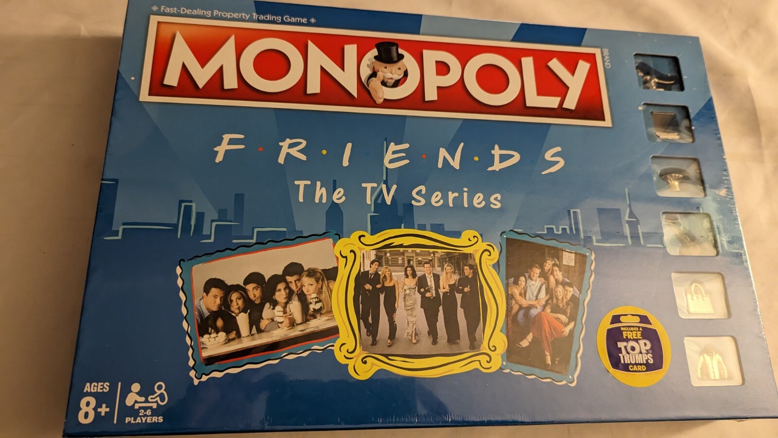FRIENDS TV SHOW MONOPOLY Board & Card Game by Hasbro - FACTORY SEALED