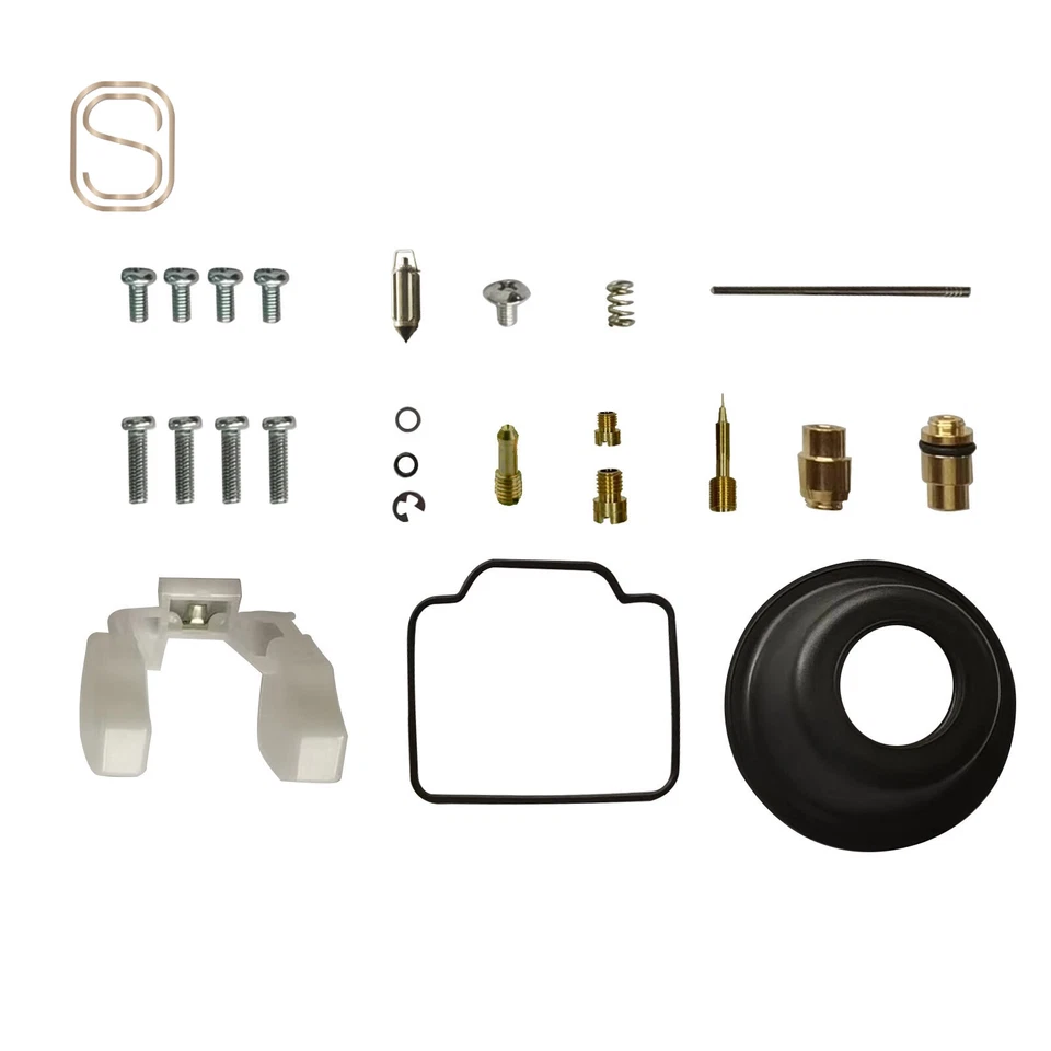 Kit de reconstrucción de carburador flotador para Yamaha Wolverine 350 YFM350 YFM350FX 1996-2005 Foto 3 de 4