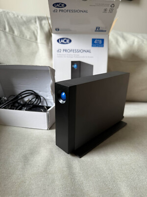 LaCie 4TB d2 Professional Externe Festplatte 3,5'' USB-C Schwarz