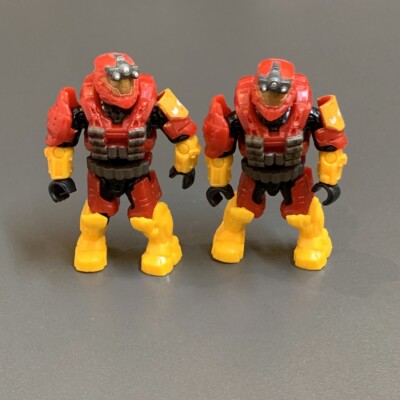 LOT 2 Spartan Operator Mega Bloks Construx Halo  Marine pro Figure GLB58 #13
