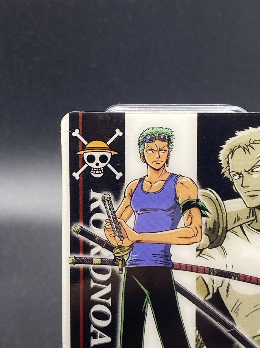Roronoa Zoro No.107 One Piece Gumi Card Morinaga Japanese