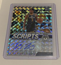 2020-21 Panini Mosaic Basketball Trent Forrest Rookie RC Scripts Auto
