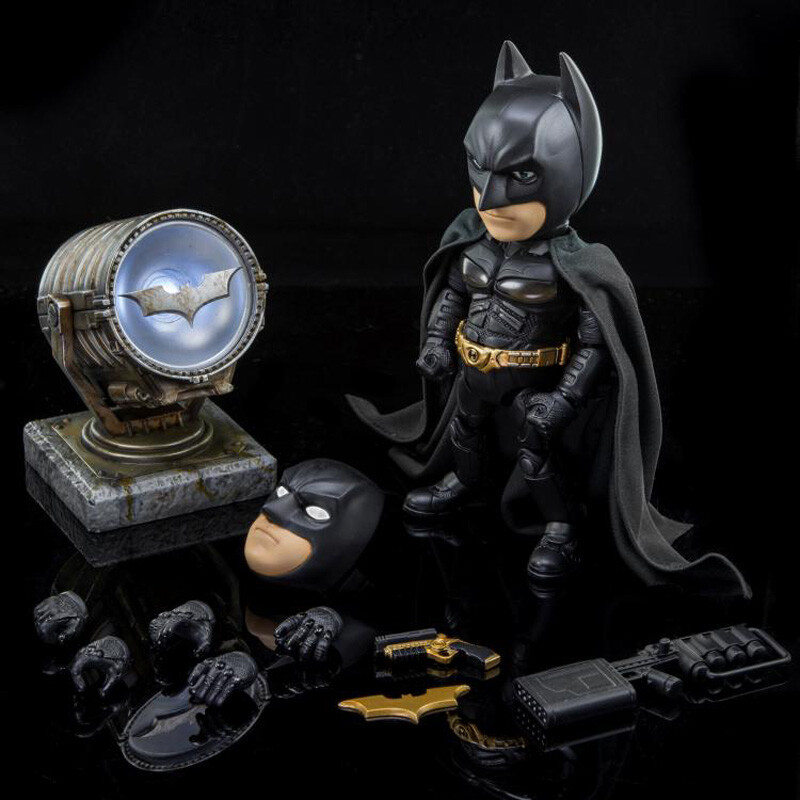 【HEROCROSS】新品 ダークナイトバットマン ハイブリッドメタルフィギュア HEROCROSS The Dark Knight Batman Hybrid Metal Figure With