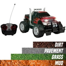 RC Remote Control Car Big Wheel Off Road Monster Truck Kids Toy Christmas Gift