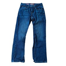 Arizona Boys Blue Original Straight Jeans. Size 12