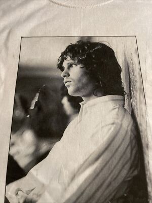 The Doors Jim Morrison Tシャツ 白 M ヴィンテージ vintage t-shirt The Doors Jim Morrison 1968 S,m,l,xl,xxl White