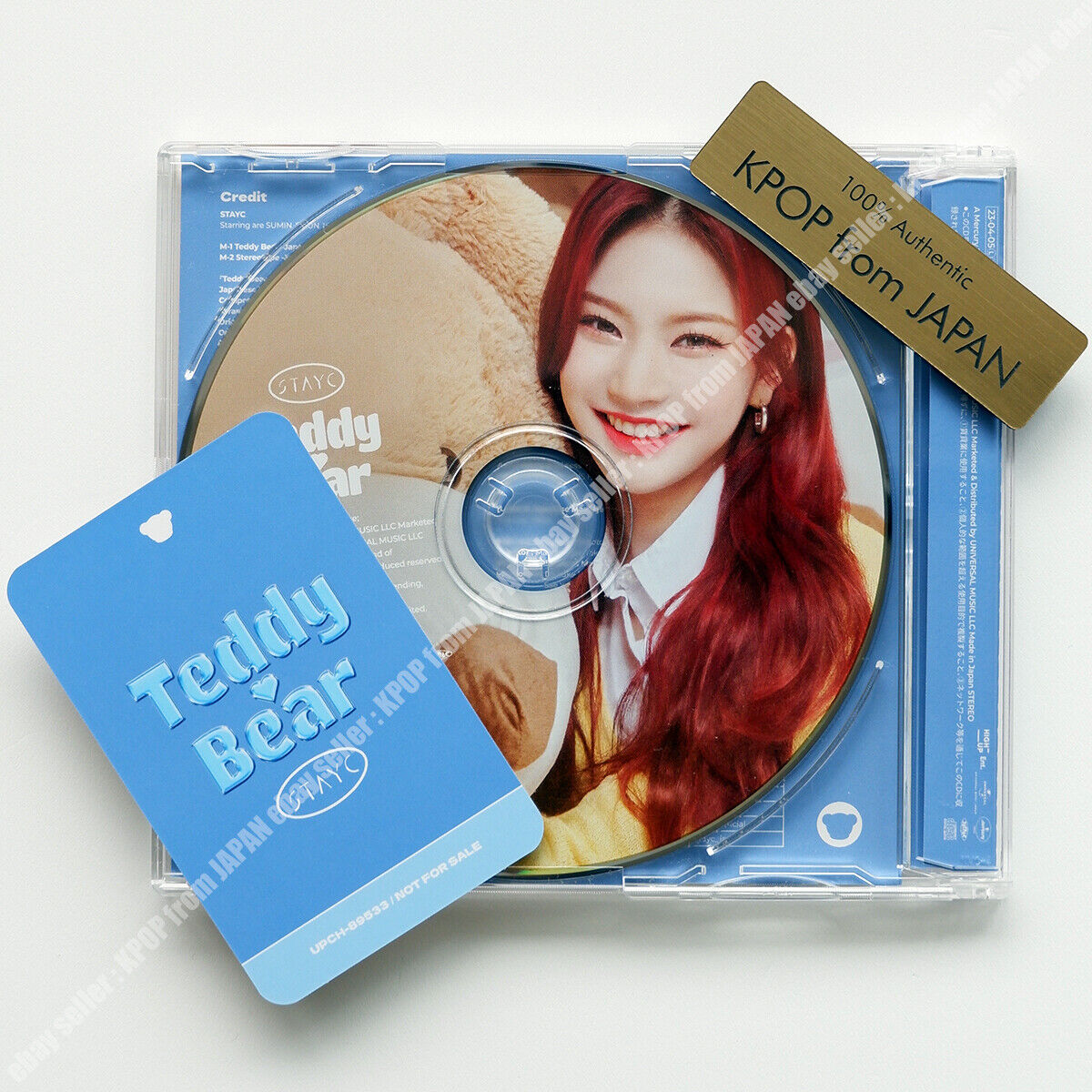 STAYC Teddy Bear Japanese Ver Official Photocard SUMIN SIEUN STAYC Teddy Bear Japanese Ver Official Photocard SUMIN SIEUN