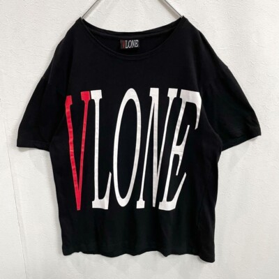 VLONE Big Logo Reversible Short Sleeve T-Shirt Black M so | eBay
