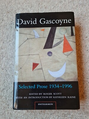 Selected Prose, 1934-96 by David Gascoyne (Hardcover, 1998)