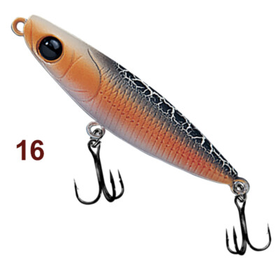Smith LTD Topwater Twady Lure – 1.7 Inch (43.5mm), 0.06oz, Red Gold #6 For Trout Fishing