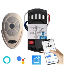 Smart Wi-Fi 35T Ceiling Fan Remote Control for Harbor Breeze Hampton Alexa Googl