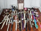 Vintage Estate Watch Lot Mens Womens Casio Citizen Timex Relic Disney