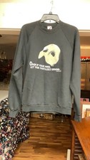 Rare Vintage Graphic Sweatshirt Phantom of the Opera Glow In Dark Made in USA 80