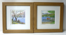 Colin Williamson Lake District Prints x 2 With Frames Ullswater & Windermere