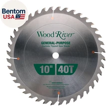 General Purpose Saw Blade 40T Alternate Bevel Grind 10” Diameter