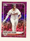 2025 Topps Matt Olson All-Star Game Greats Autographed Relics (Raw)