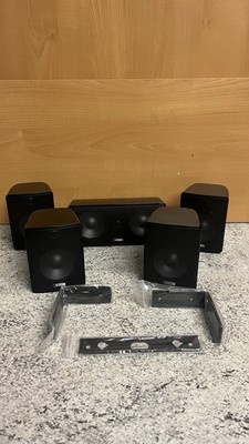 5x Canton CX Lautsprecher Boxen Satelliten Schwarz