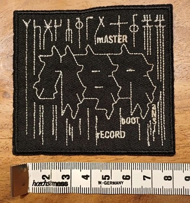 Master Boot Record Patch Aufnäher MBS Gaming Gameboy 8-Bit Power Heavy Metal