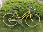 Vintage Schwinn Varsity Women's 10 Speed Road Bike Yellow 1973 27 in Very Nice!