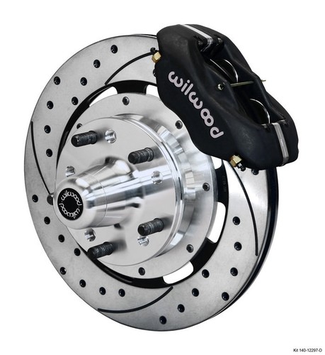 Wilwood 140-12297-D, Kit Front Brake Kit Fits 80-87 Gm G-Body 4 Piston Caliper - Picture 3 of 10