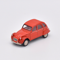 Citroen 2CV 1978 Geranium Red Jet Car 1:43 Norev Auto Stradali -D- Neues Modell