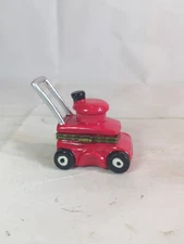 PHB Midwest Cannon Falls Hinged Trinket Box Red Lawn Mower With Sheers