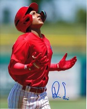Devin Saltiban Signed 2024 Clearwater Threshers 8x10 Photo Phillies #21 Prospect