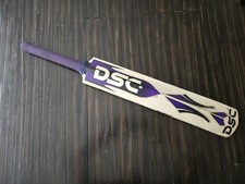 DSC County Super Cricket Bat Genuine Willow 32" Purple White Stickers EUC