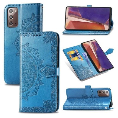 Für Samsung Galaxy Note20 Ultra Halfway Mandala Embossing Pattern Hülle in pe