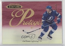 2020-21 Upper Deck Stature Proteges Red 51/75 Cal Foote #P-15 0t9e