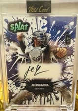 🔥2024 Wild Card Splat Baseball JC Escarra Blue Splat 💎AUTO 💎💎/2 💎🔥PRC🔥