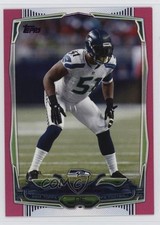 2014 Topps BCA Pink 460/499 Bruce Irvin #256 0fz1